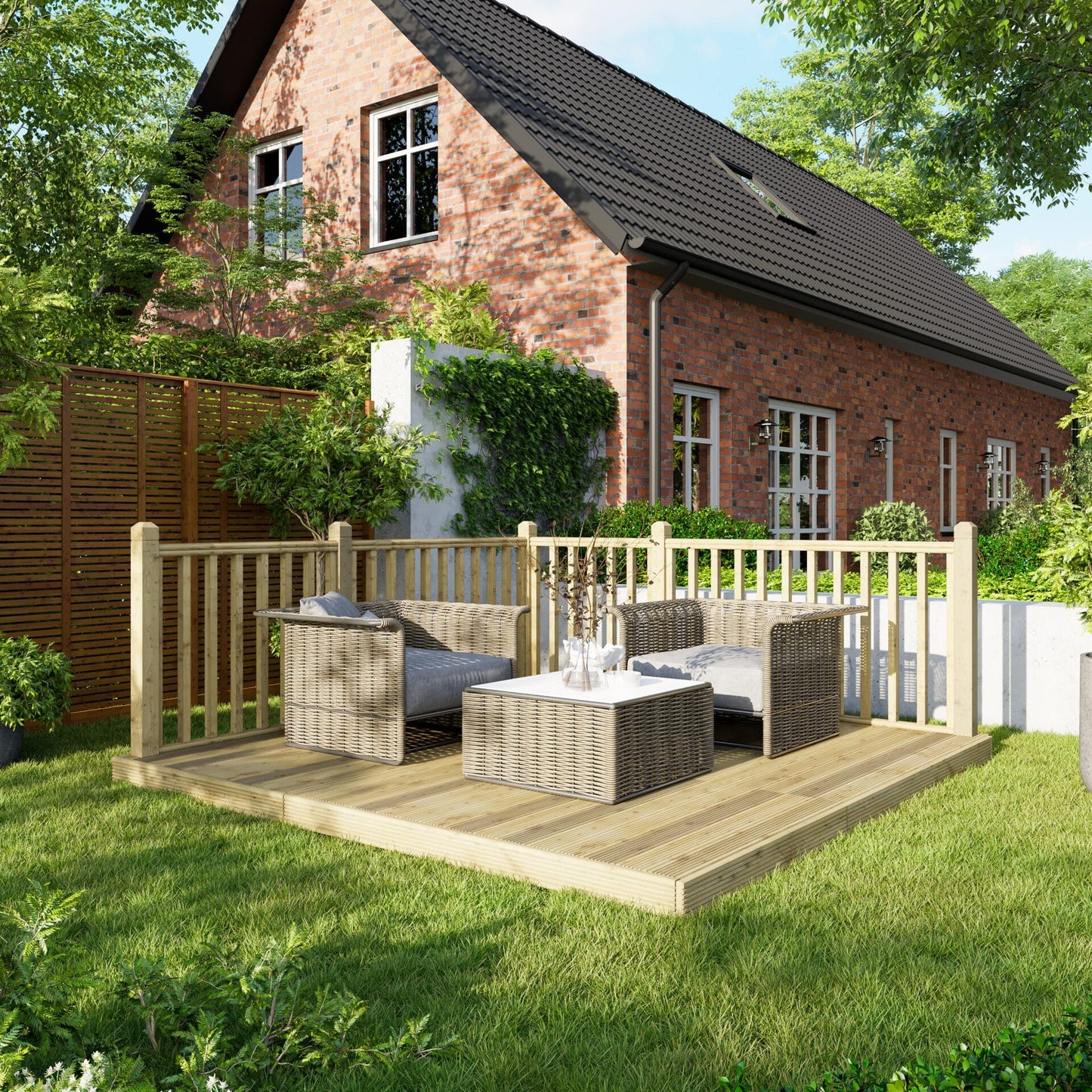 Wooden Decking Kit