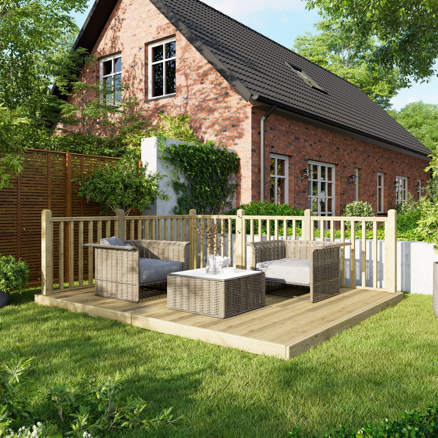 Wooden Decking Kit