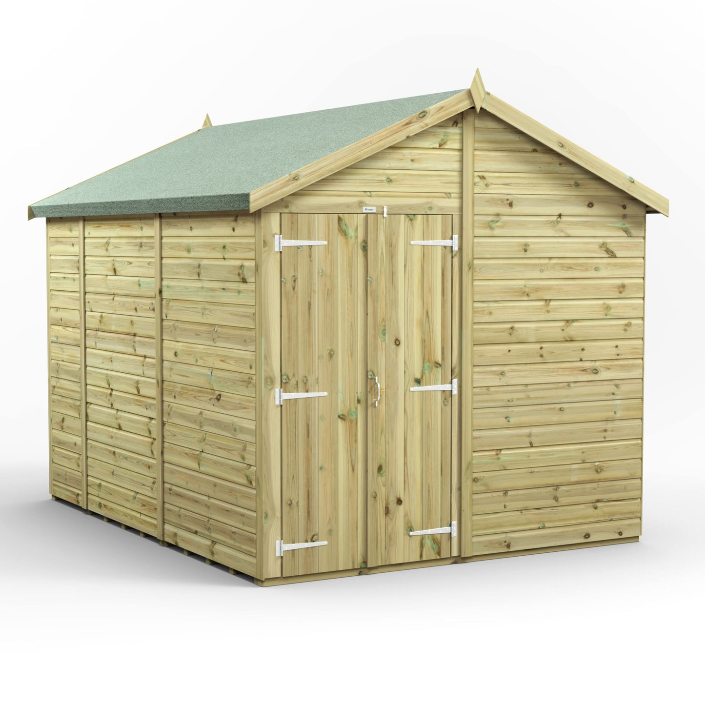 Premium Gartenhaus mit Satteldach