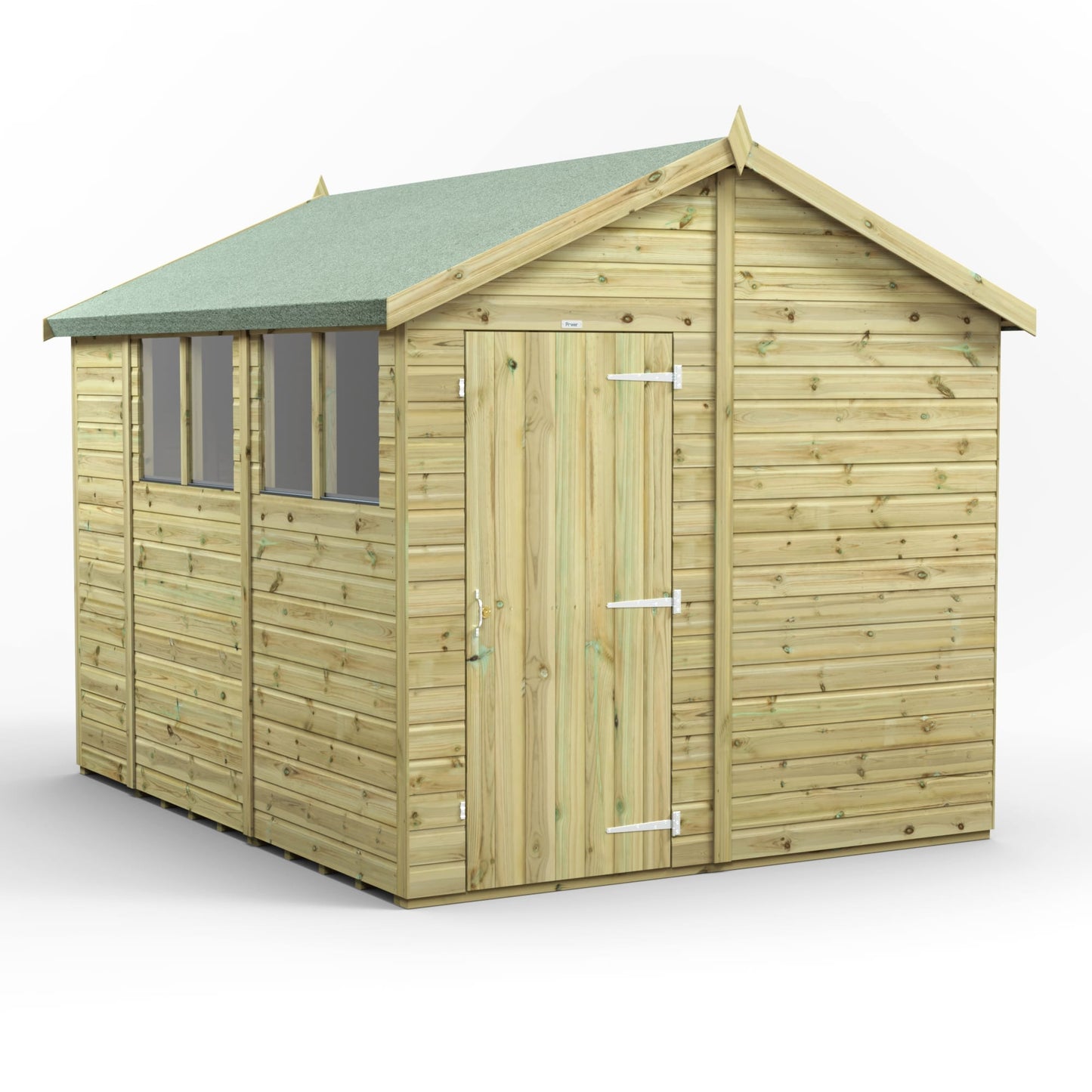 Premium Gartenhaus mit Satteldach