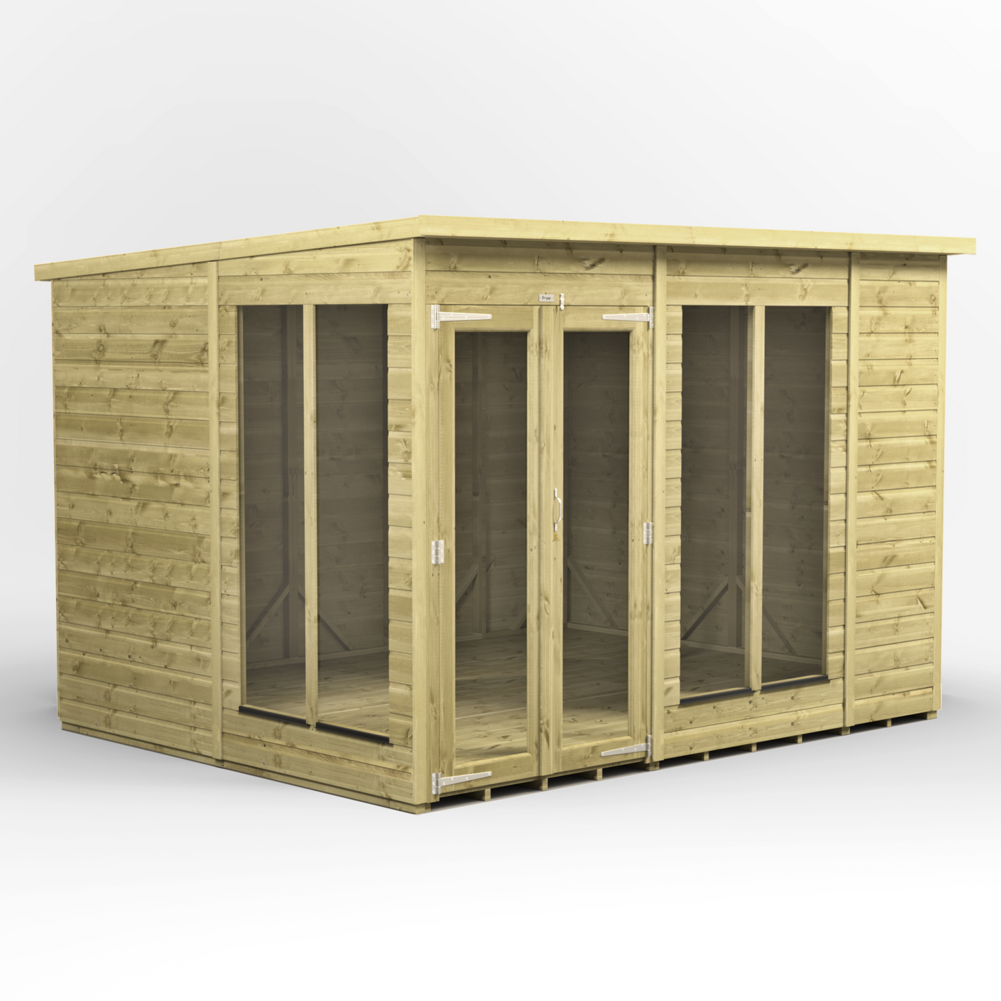 Premium Sommerhaus mit Pultdach