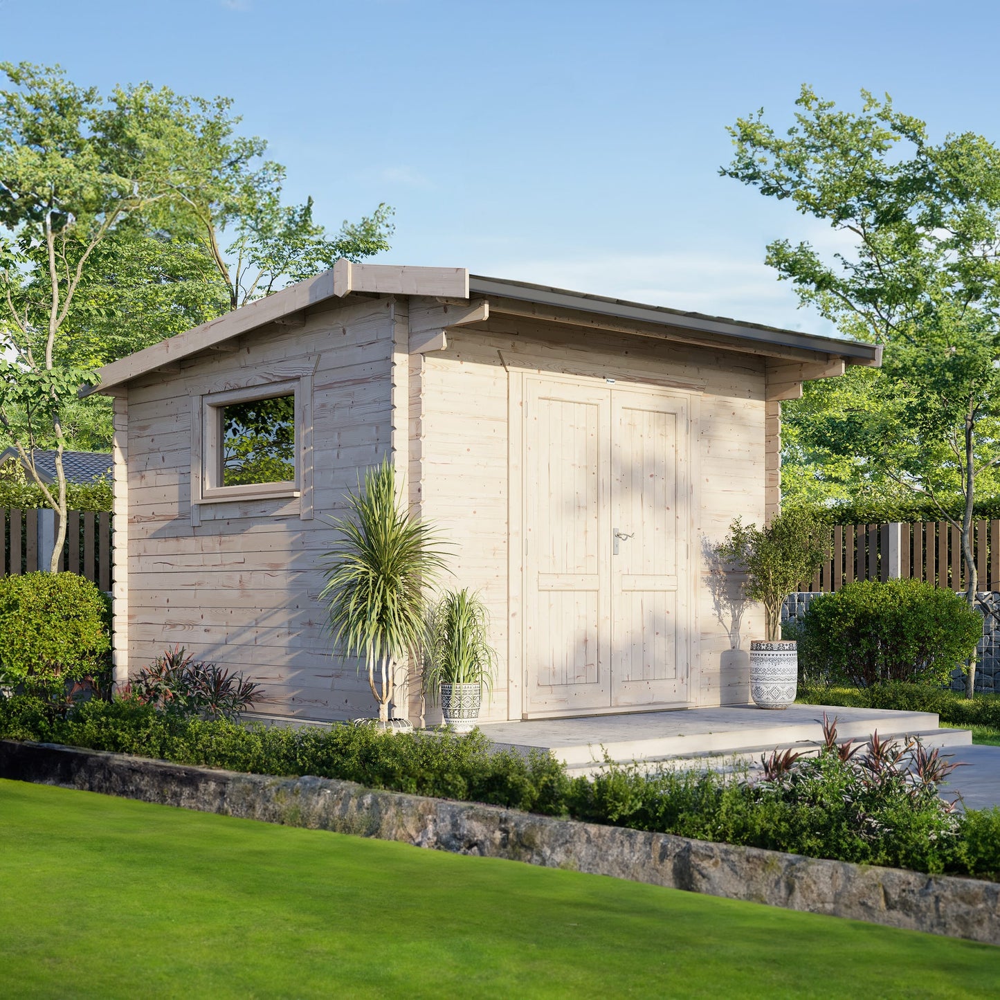 Apex Workshop Log Cabin