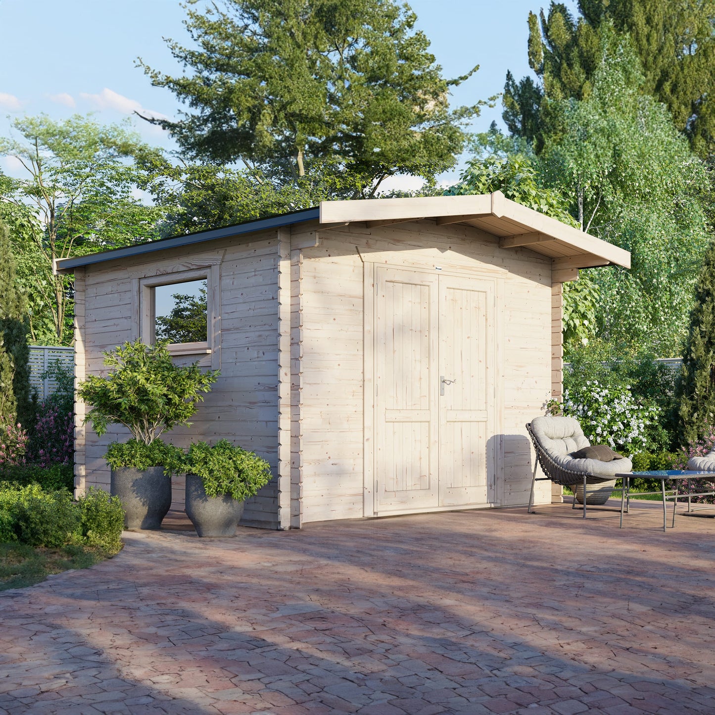 Chalet Workshop Log Cabin