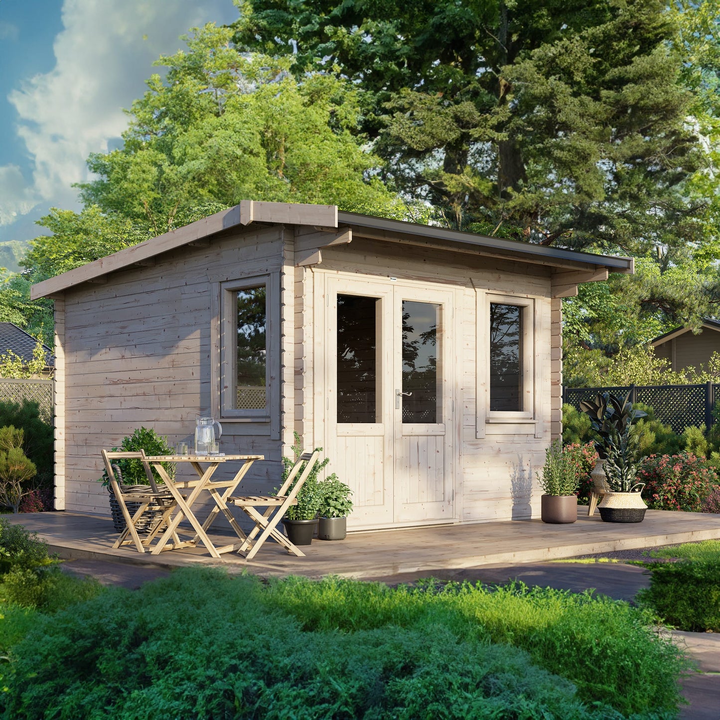 Apex Log Cabin - 28mm