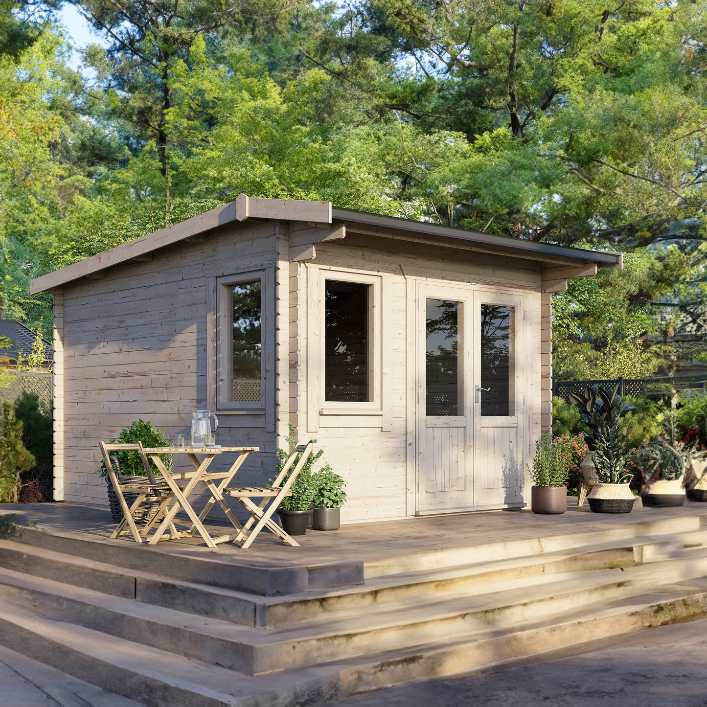 Apex Log Cabin - 28mm