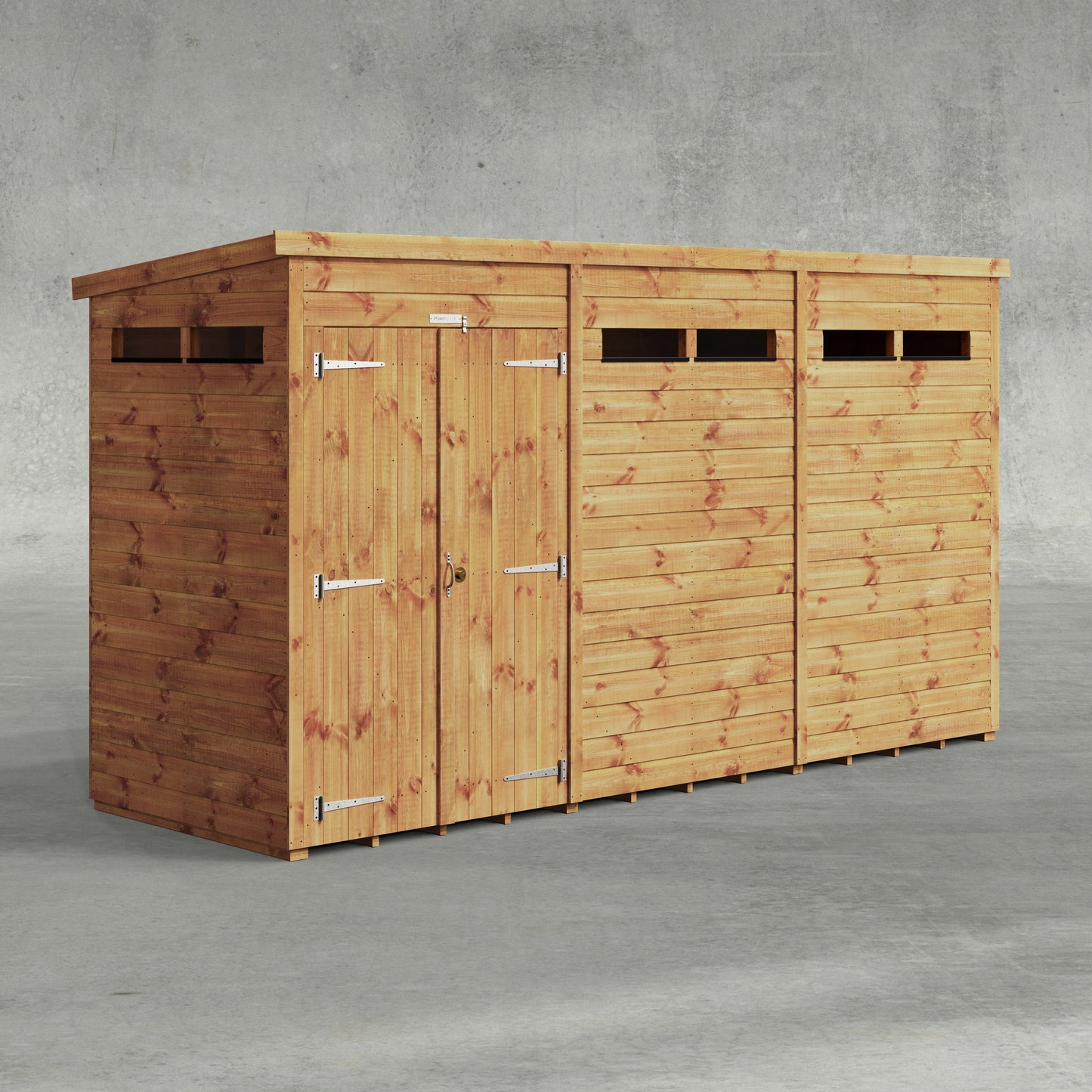 Pent Security Shed