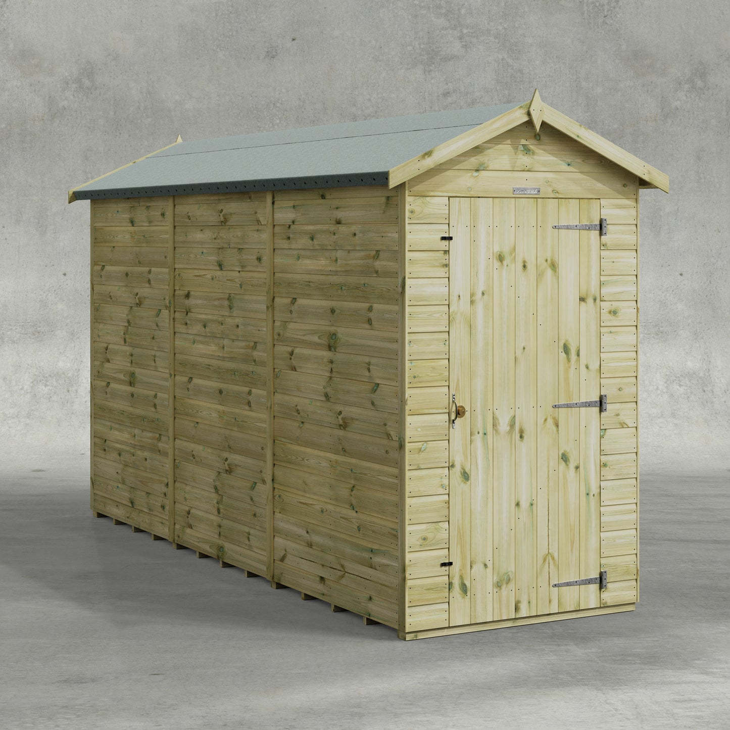 Premium Gartenhaus mit Satteldach