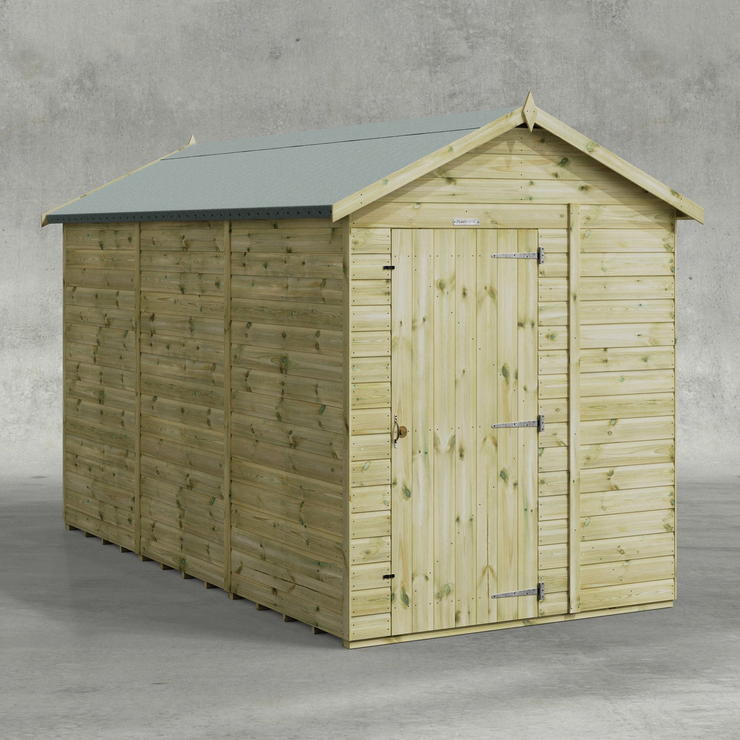 Premium Gartenhaus mit Satteldach