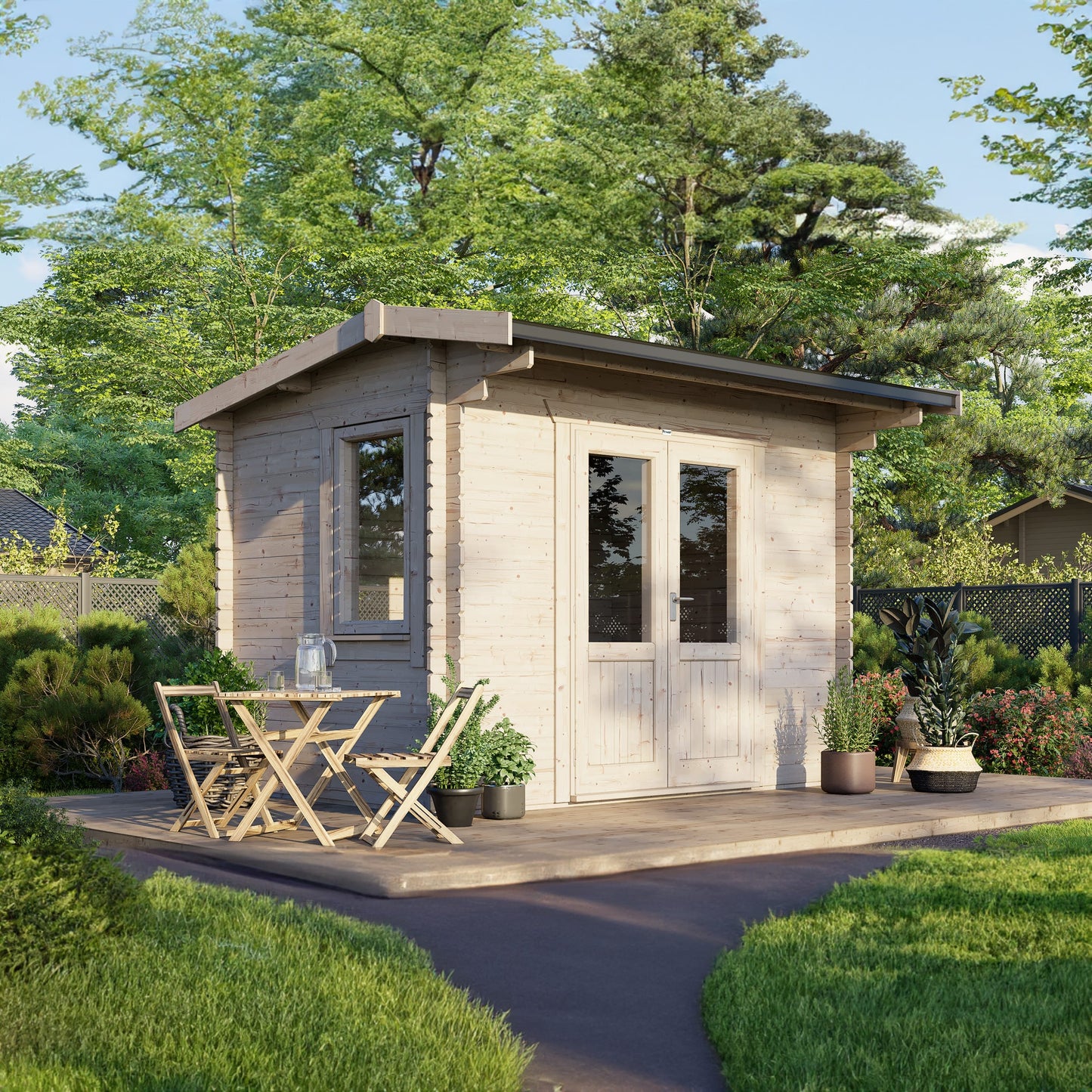 Apex Log Cabin - 28mm