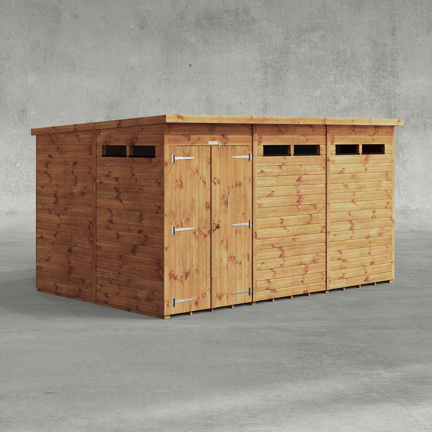 Pent Security Shed