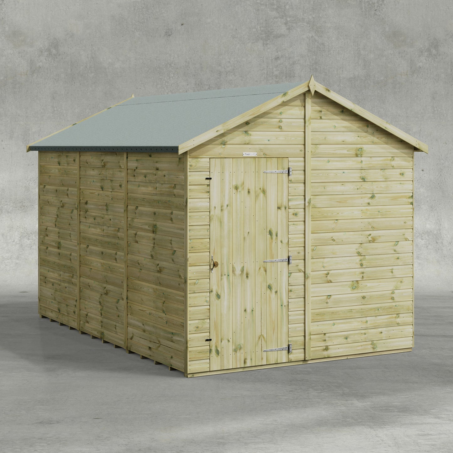 Premium Gartenhaus mit Satteldach