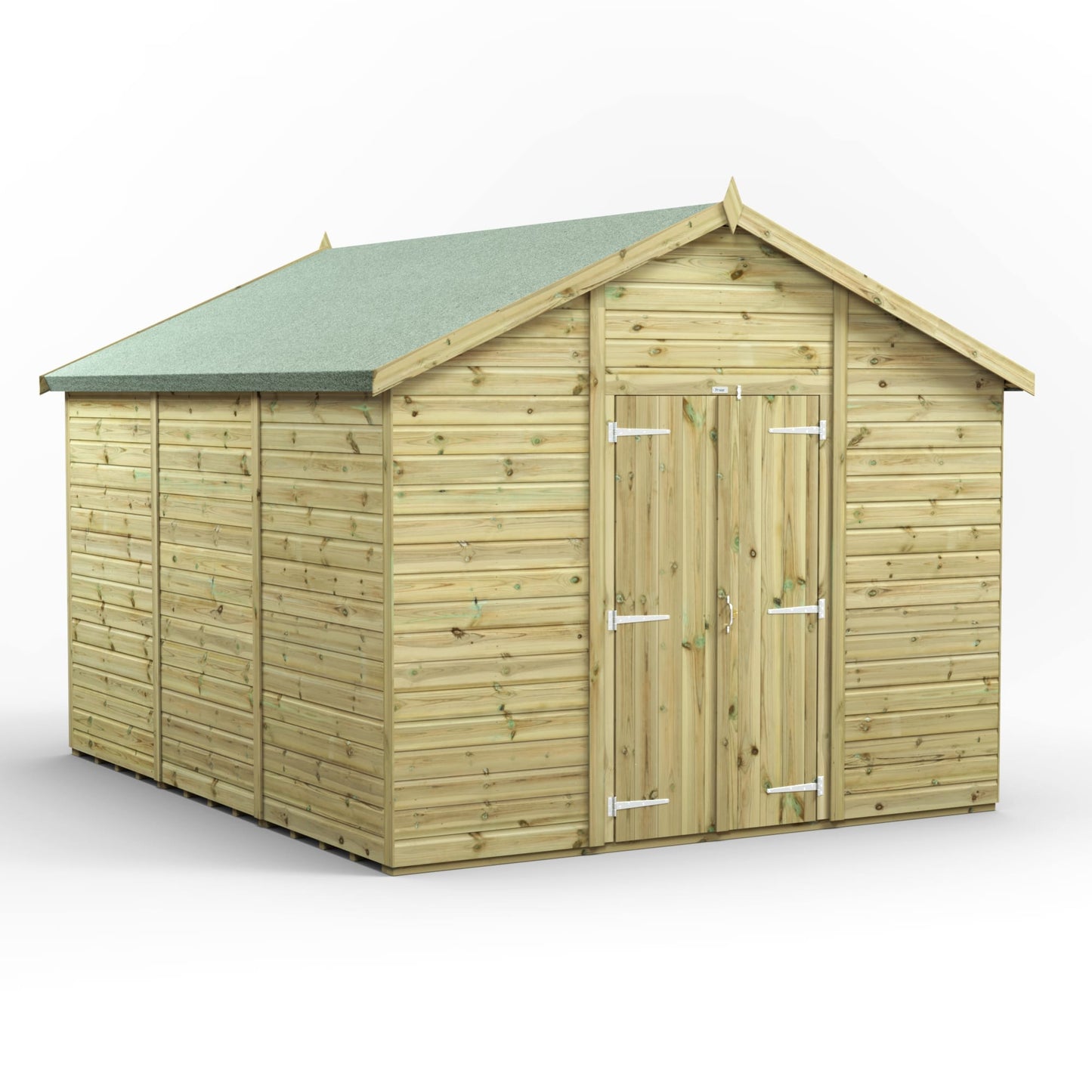 Premium Gartenhaus mit Satteldach
