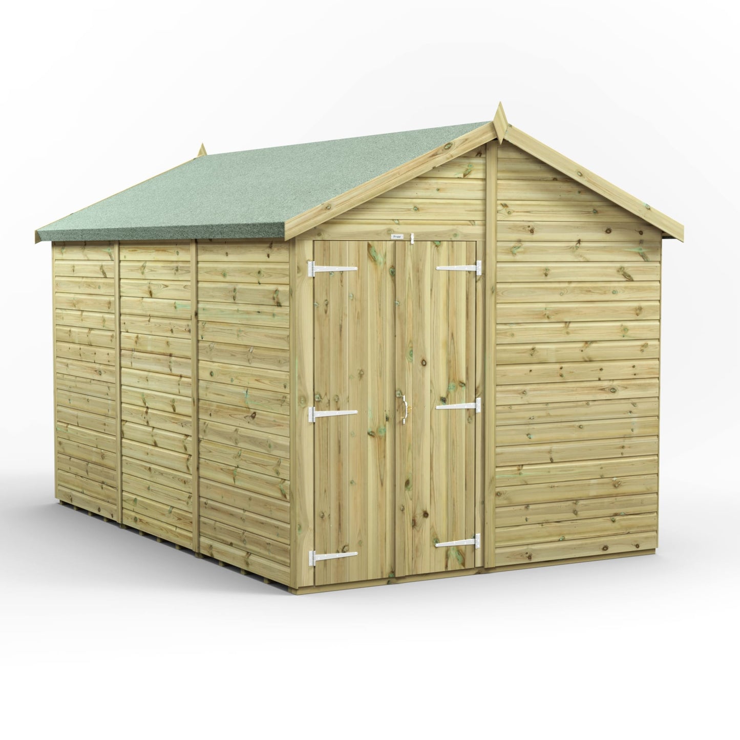 Premium Gartenhaus mit Satteldach