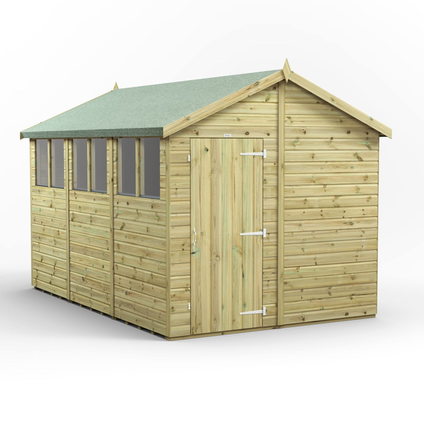 Premium Gartenhaus mit Satteldach