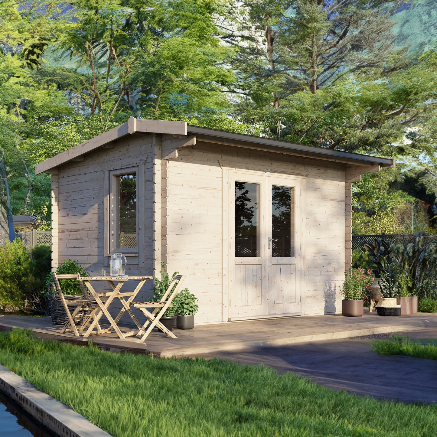 Apex Log Cabin - 28mm