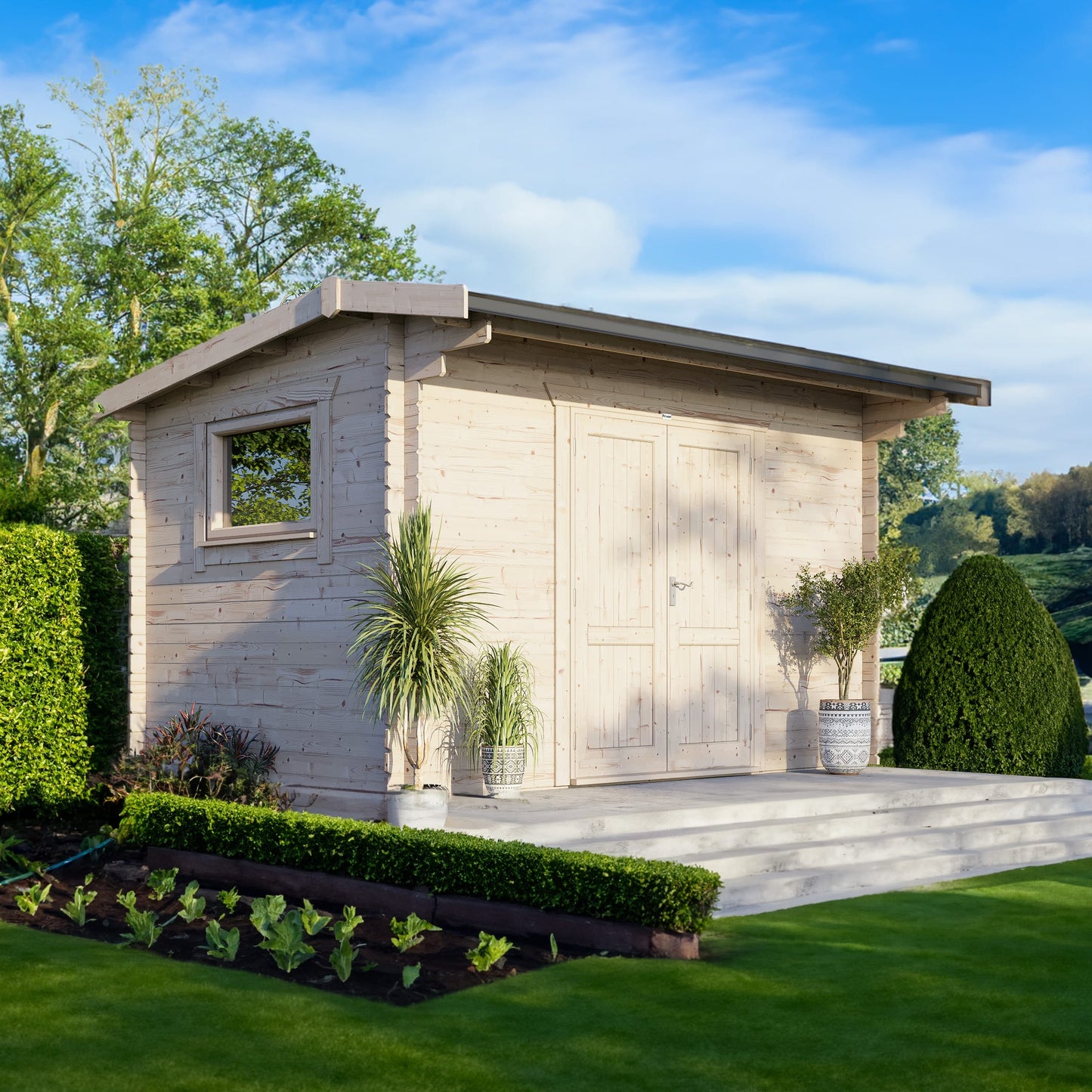 Apex Workshop Log Cabin