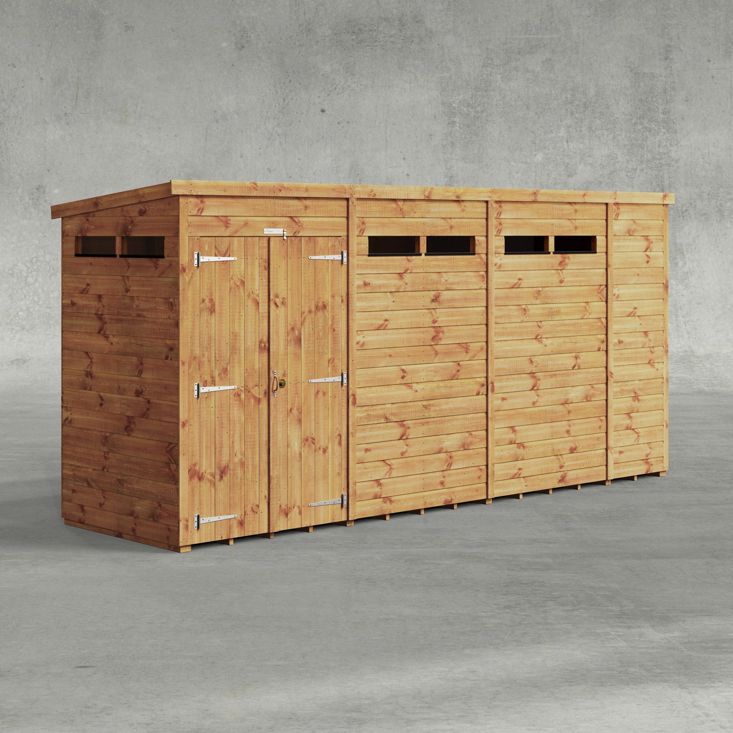 Pent Security Shed
