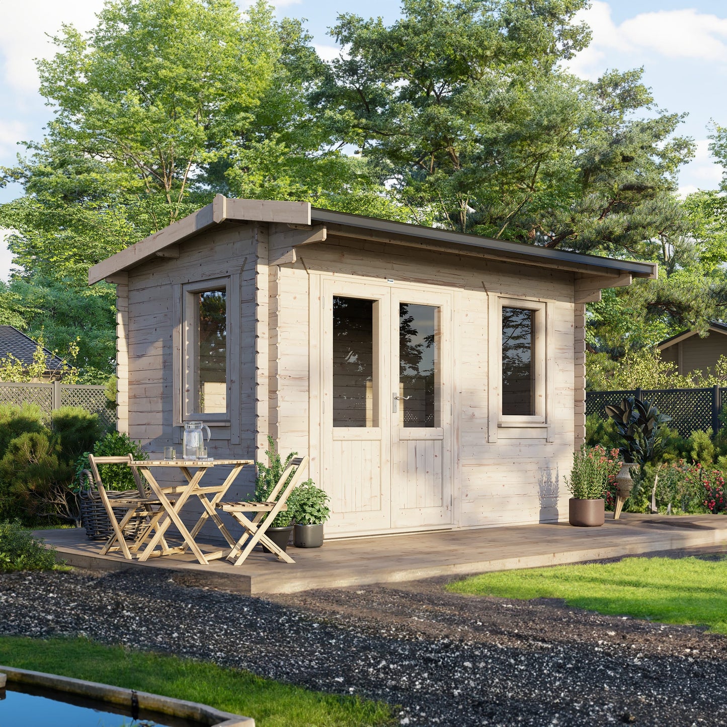 Apex Log Cabin - 28mm