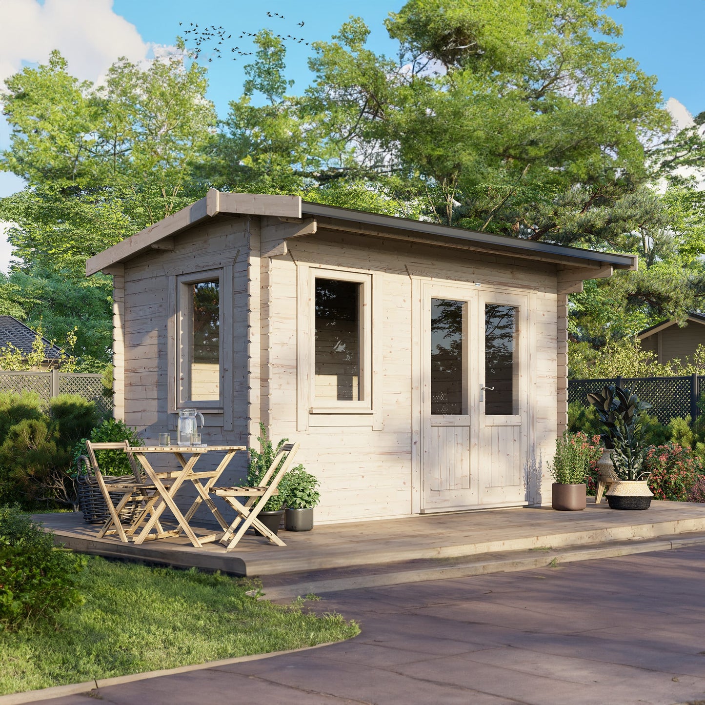 Apex Log Cabin - 28mm