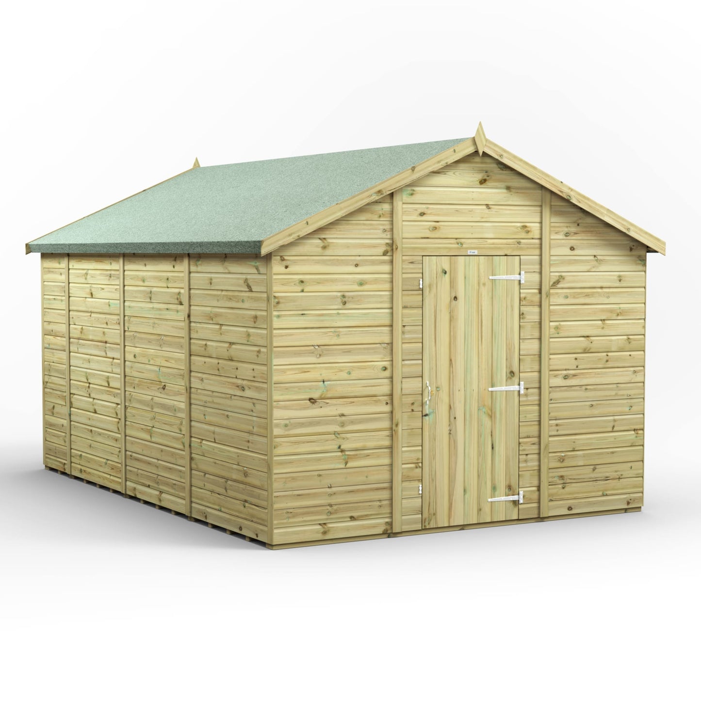 Premium Gartenhaus mit Satteldach