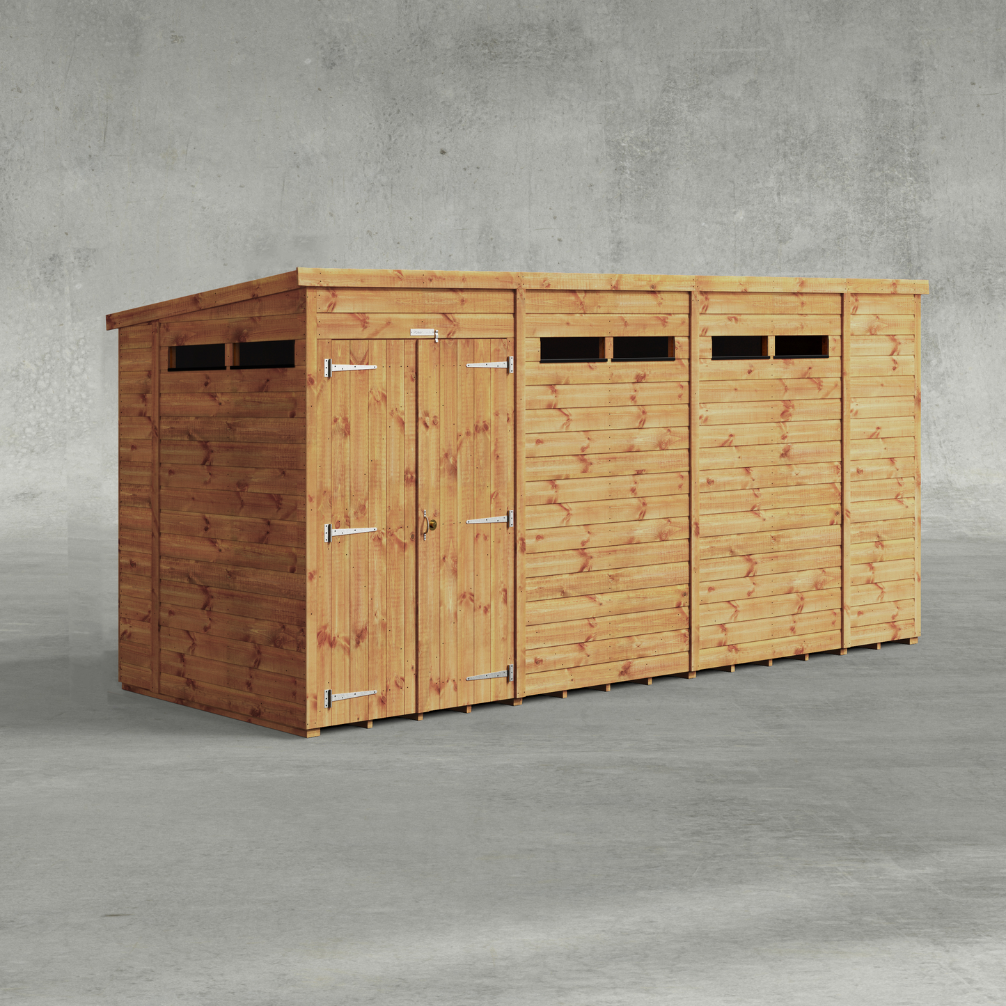 Pent Security Shed