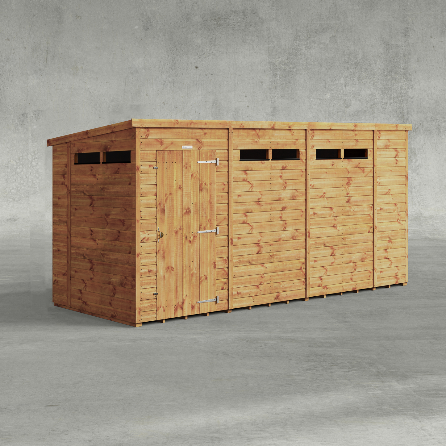 Pent Security Shed