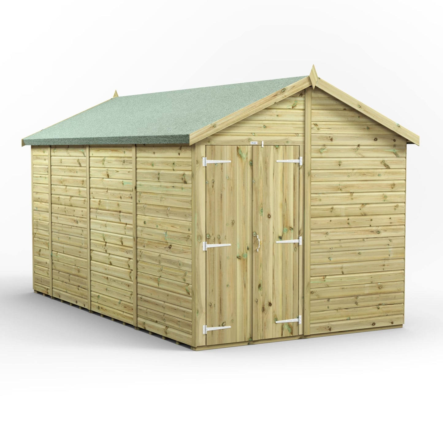 Premium Gartenhaus mit Satteldach