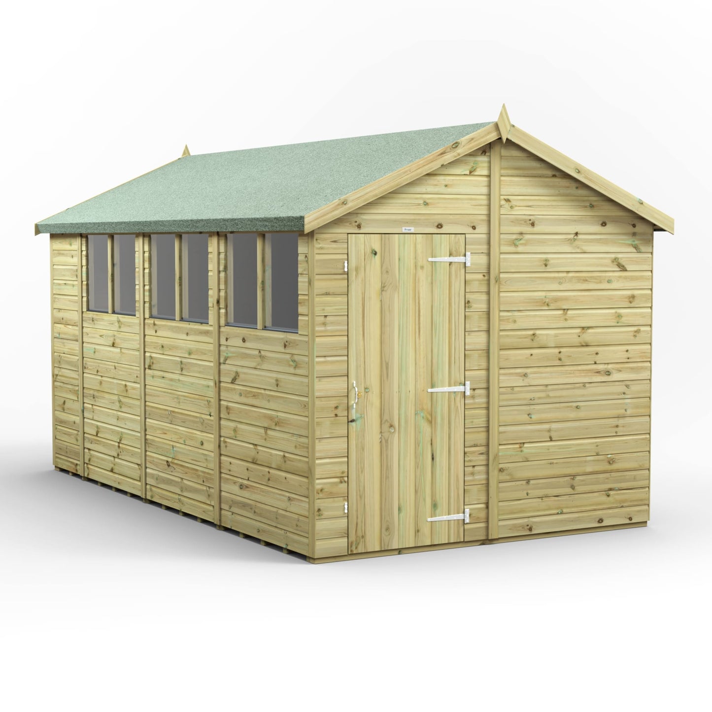 Premium Gartenhaus mit Satteldach