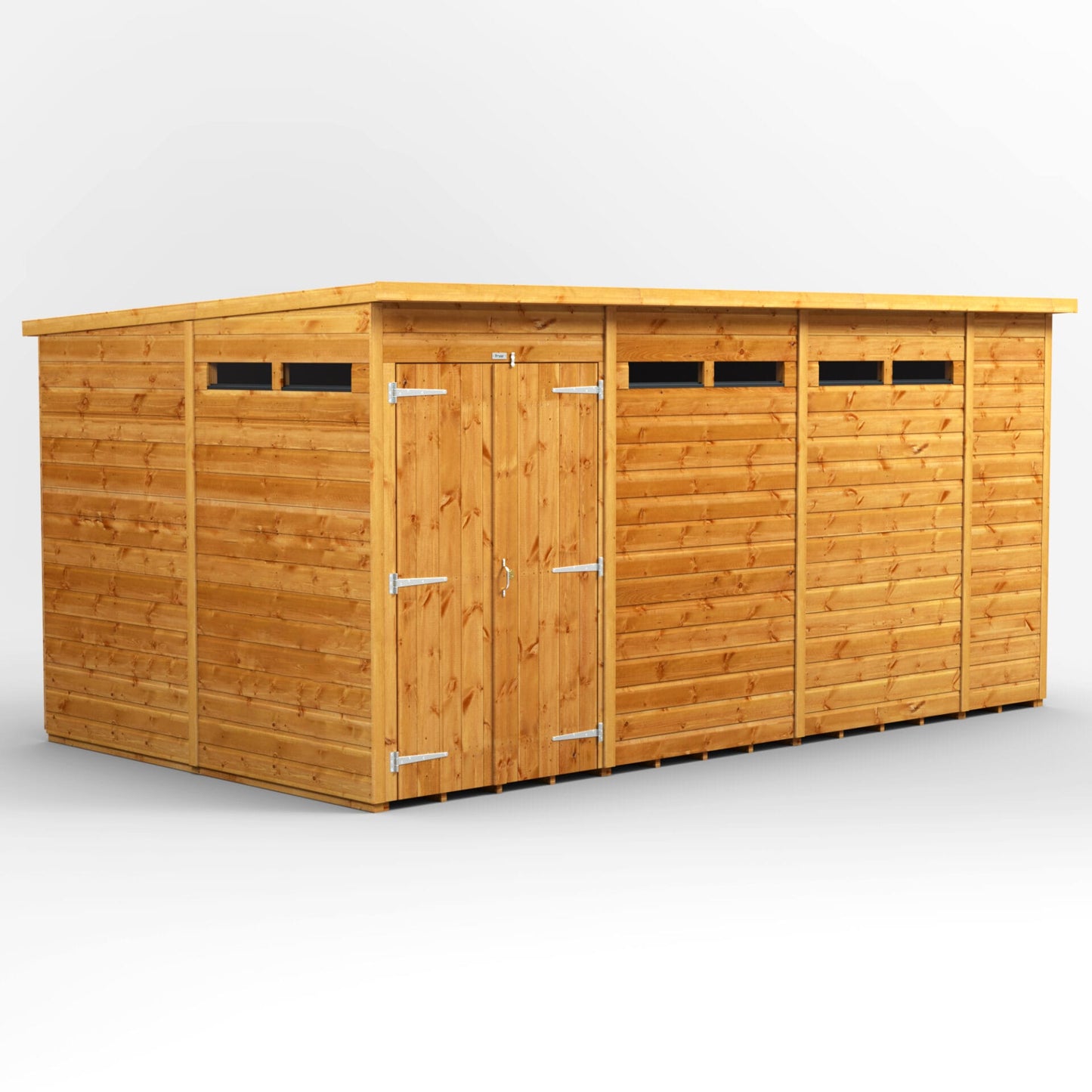 Pent Security Shed
