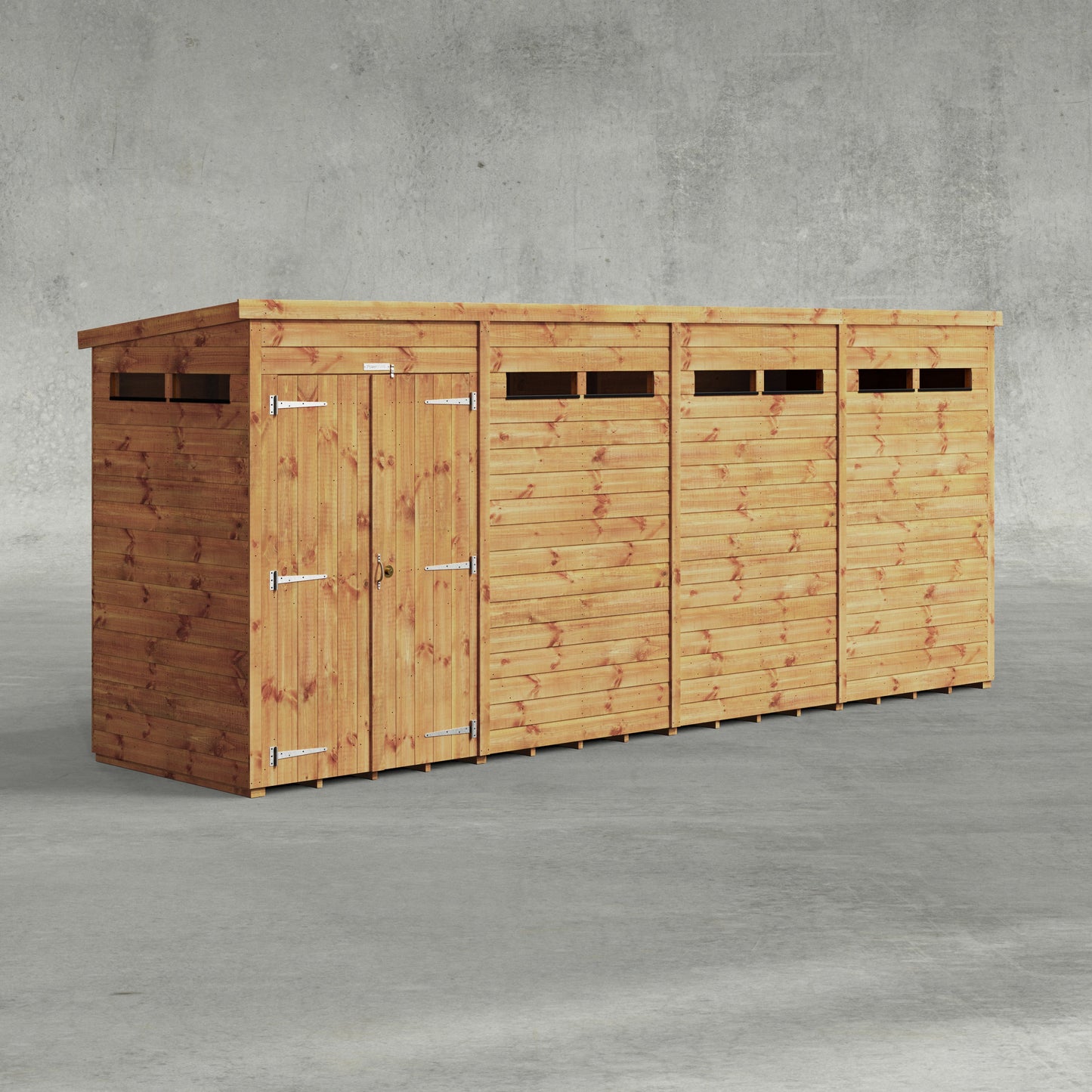 Pent Security Shed