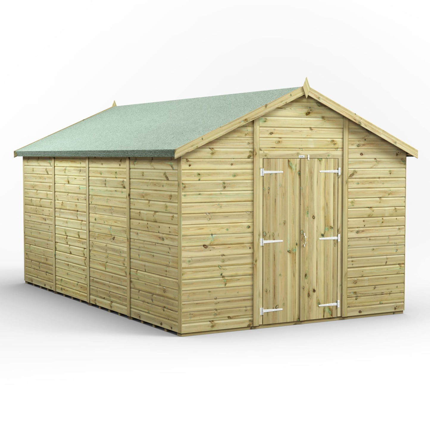 Premium Gartenhaus mit Satteldach