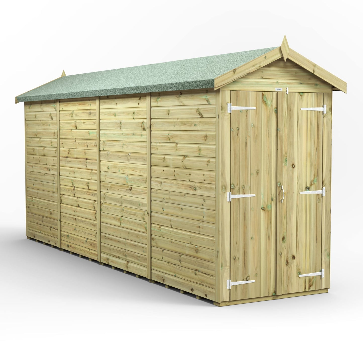 Premium Gartenhaus mit Satteldach