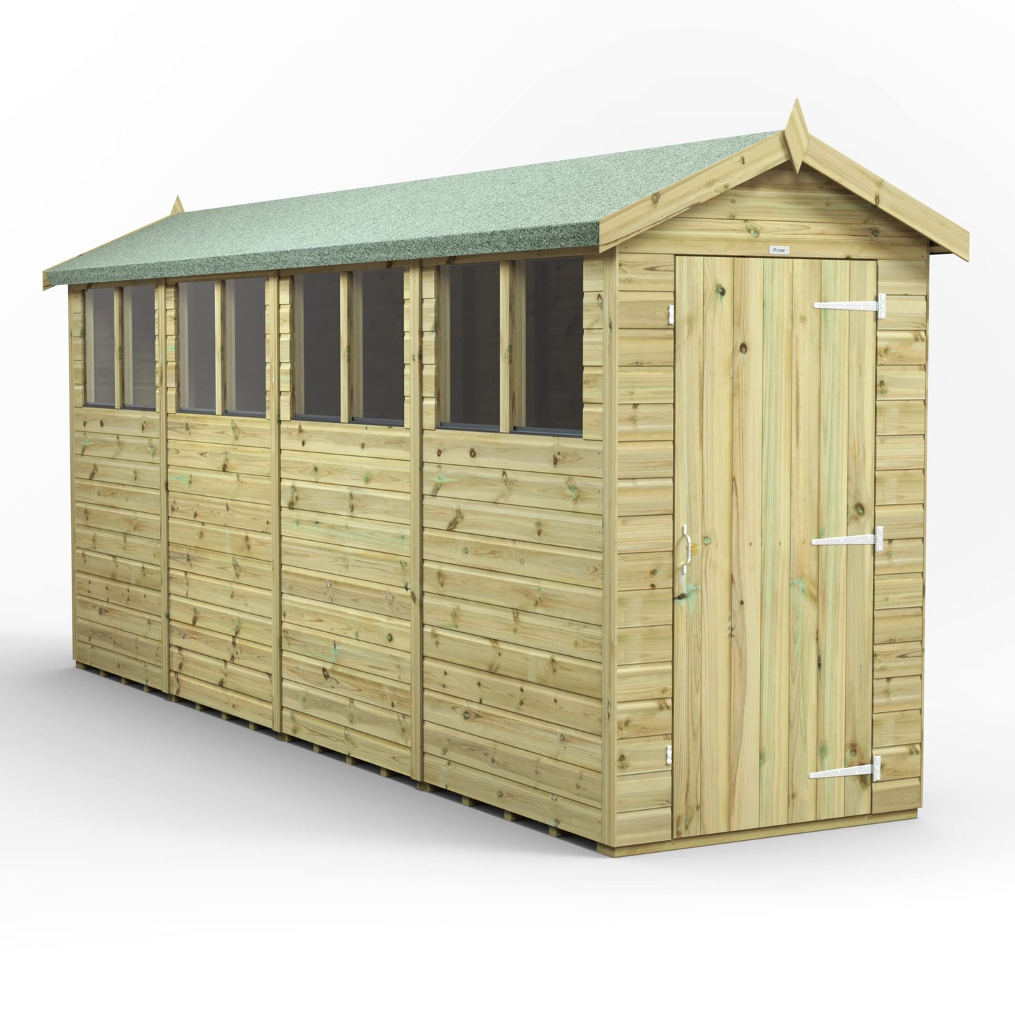 Premium Gartenhaus mit Satteldach