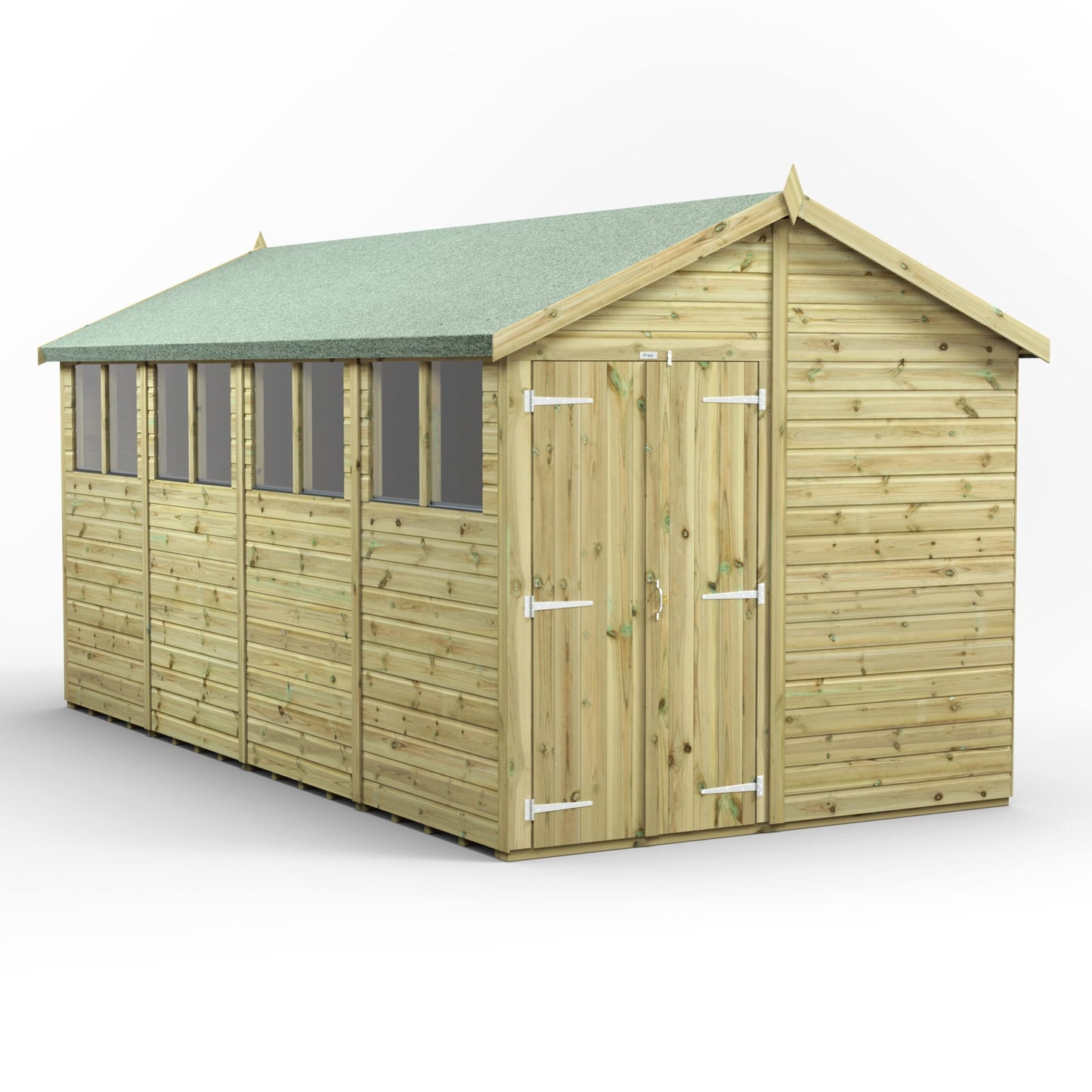 Premium Gartenhaus mit Satteldach
