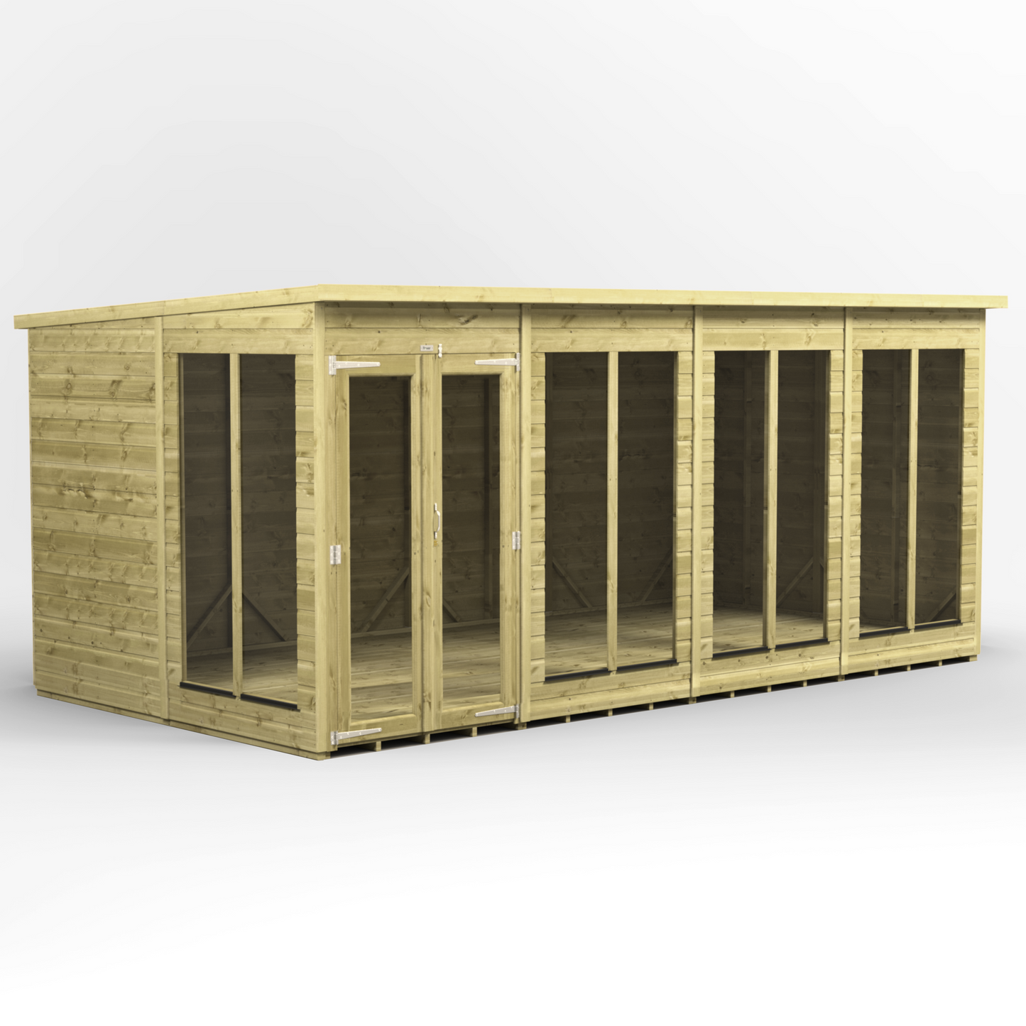 Premium Sommerhaus mit Pultdach