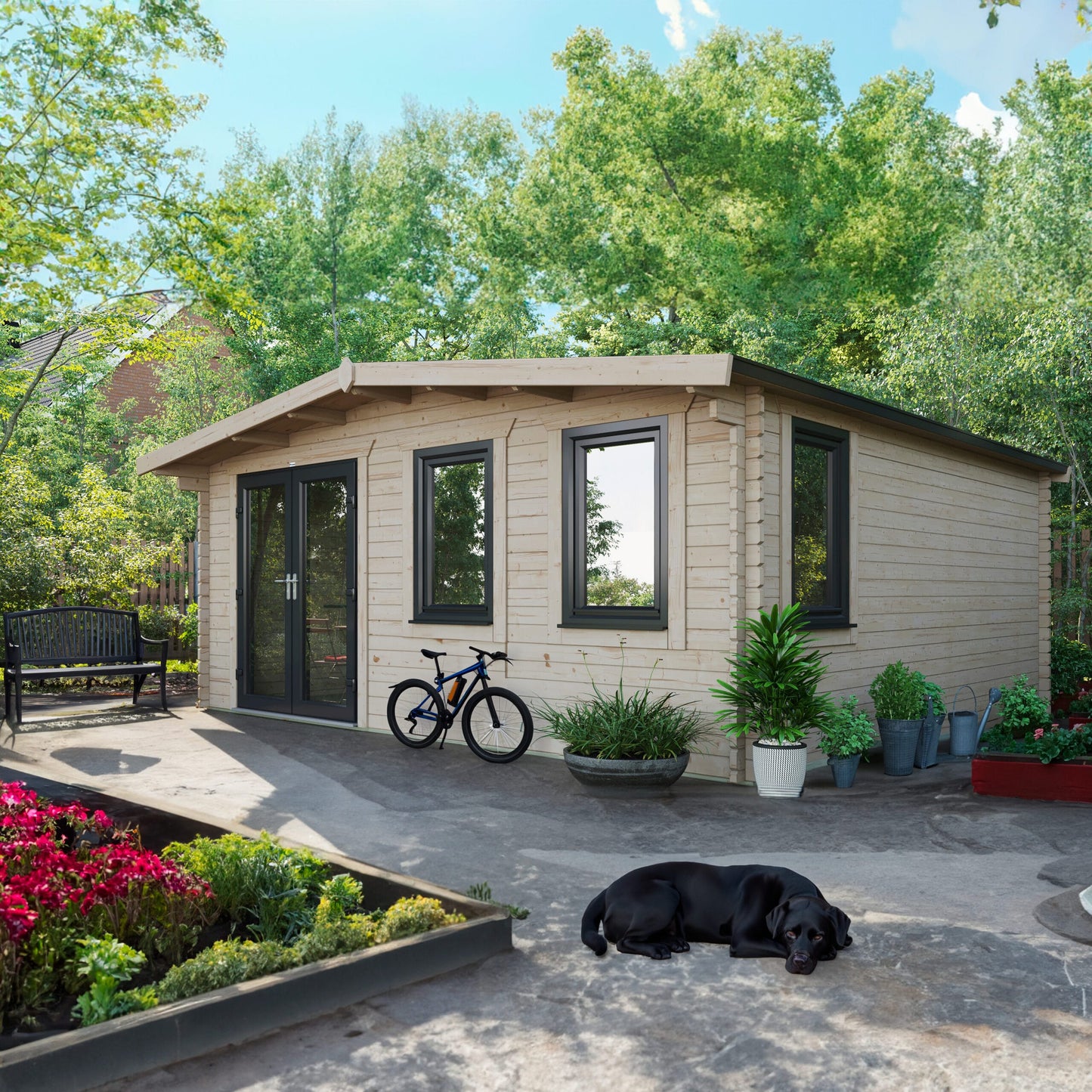 Chalet Log Cabin