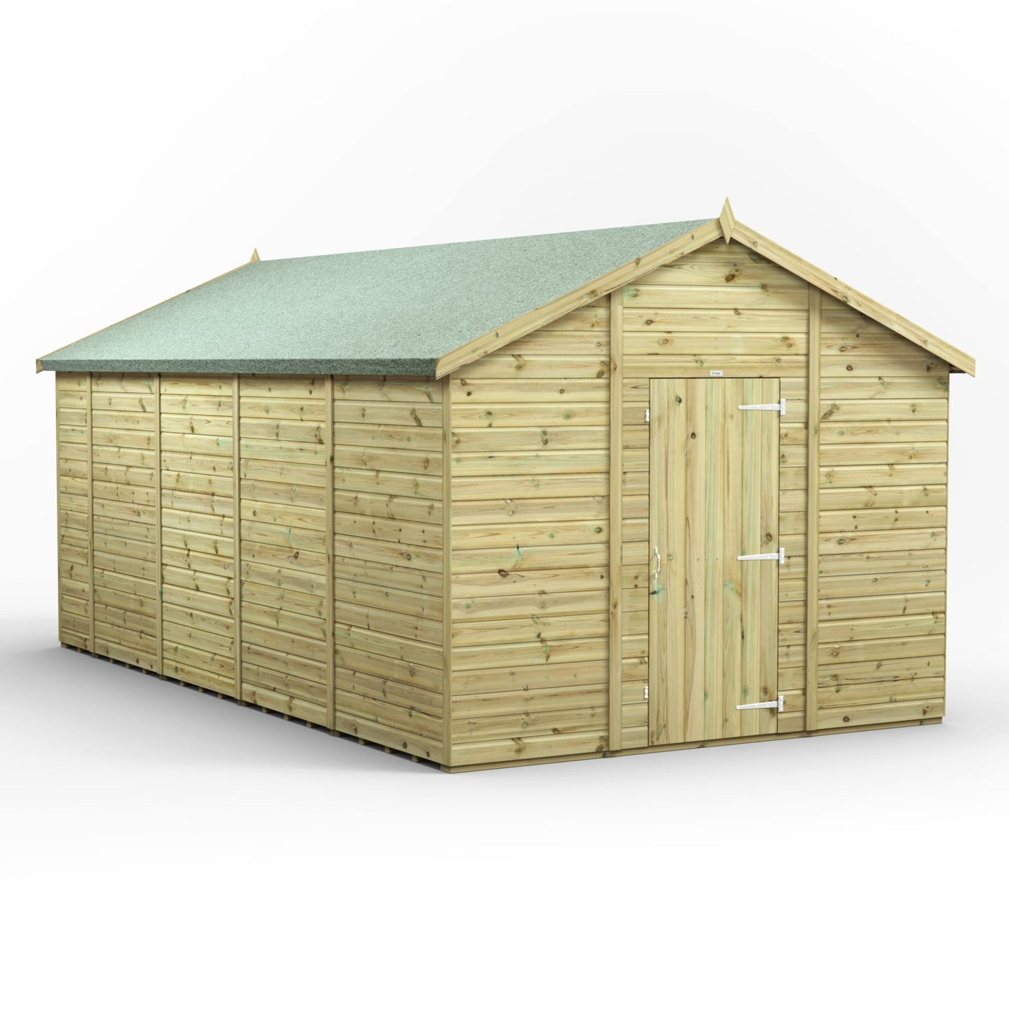 Premium Gartenhaus mit Satteldach