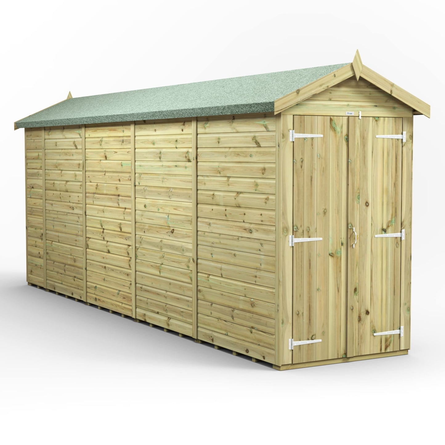 Premium Gartenhaus mit Satteldach
