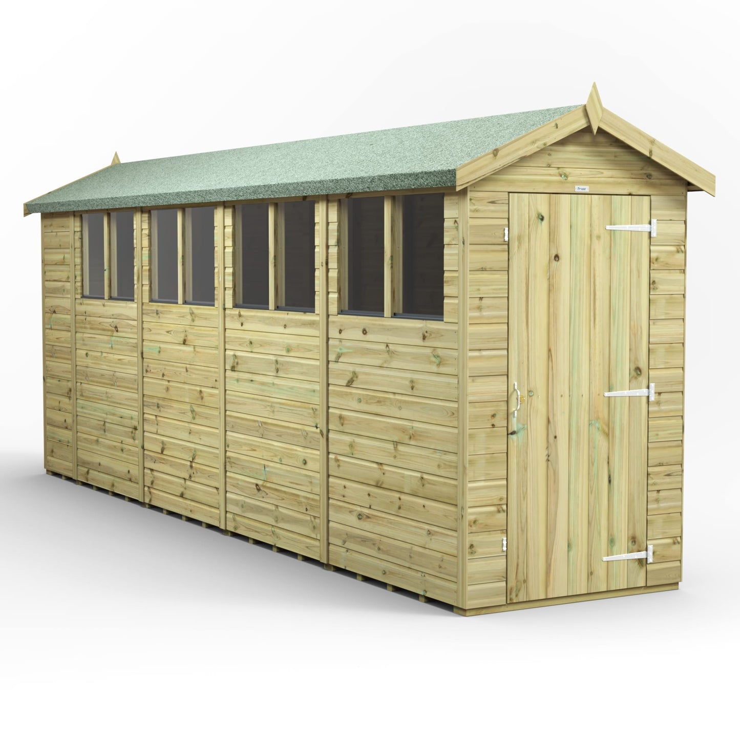 Premium Gartenhaus mit Satteldach