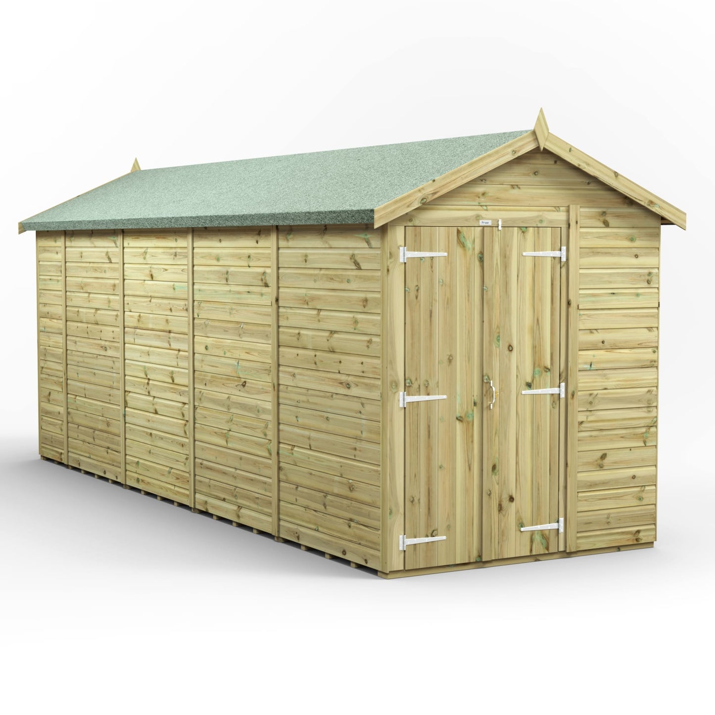 Premium Gartenhaus mit Satteldach