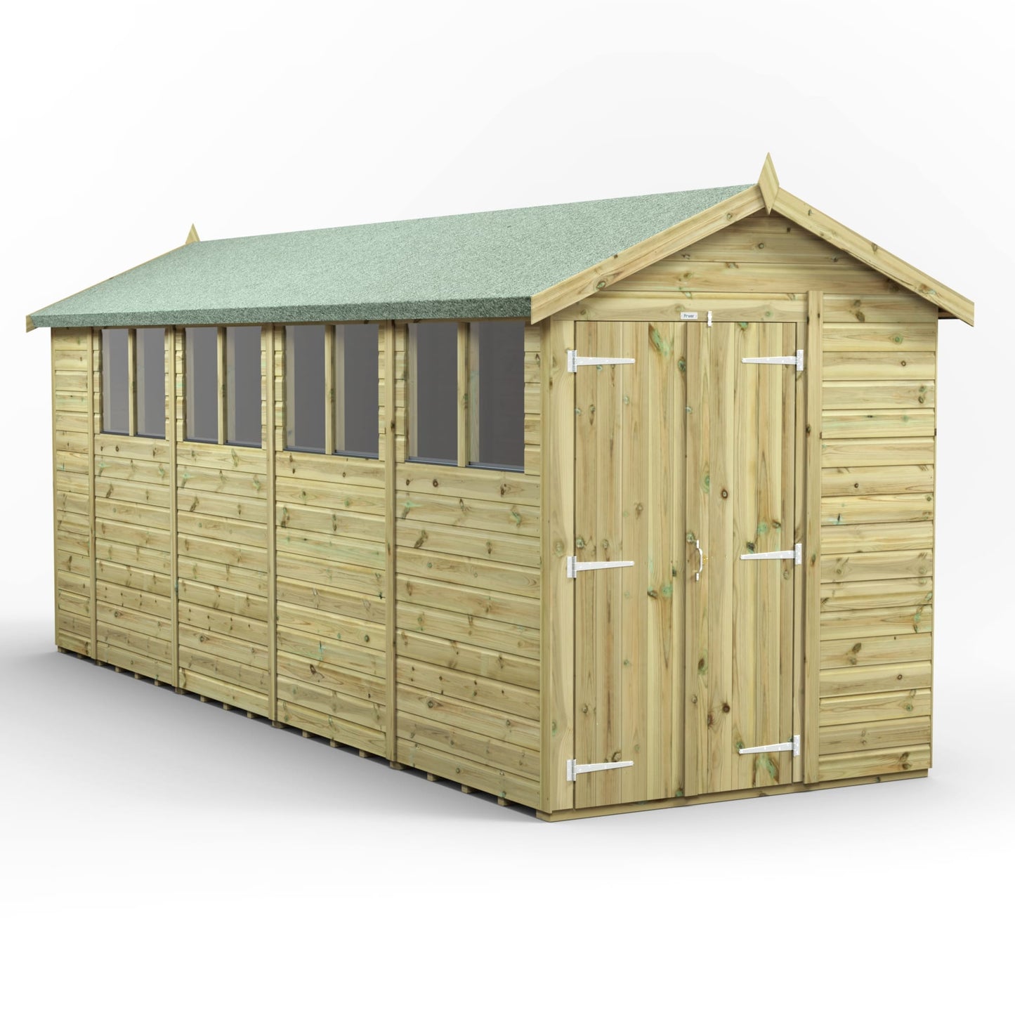 Premium Gartenhaus mit Satteldach
