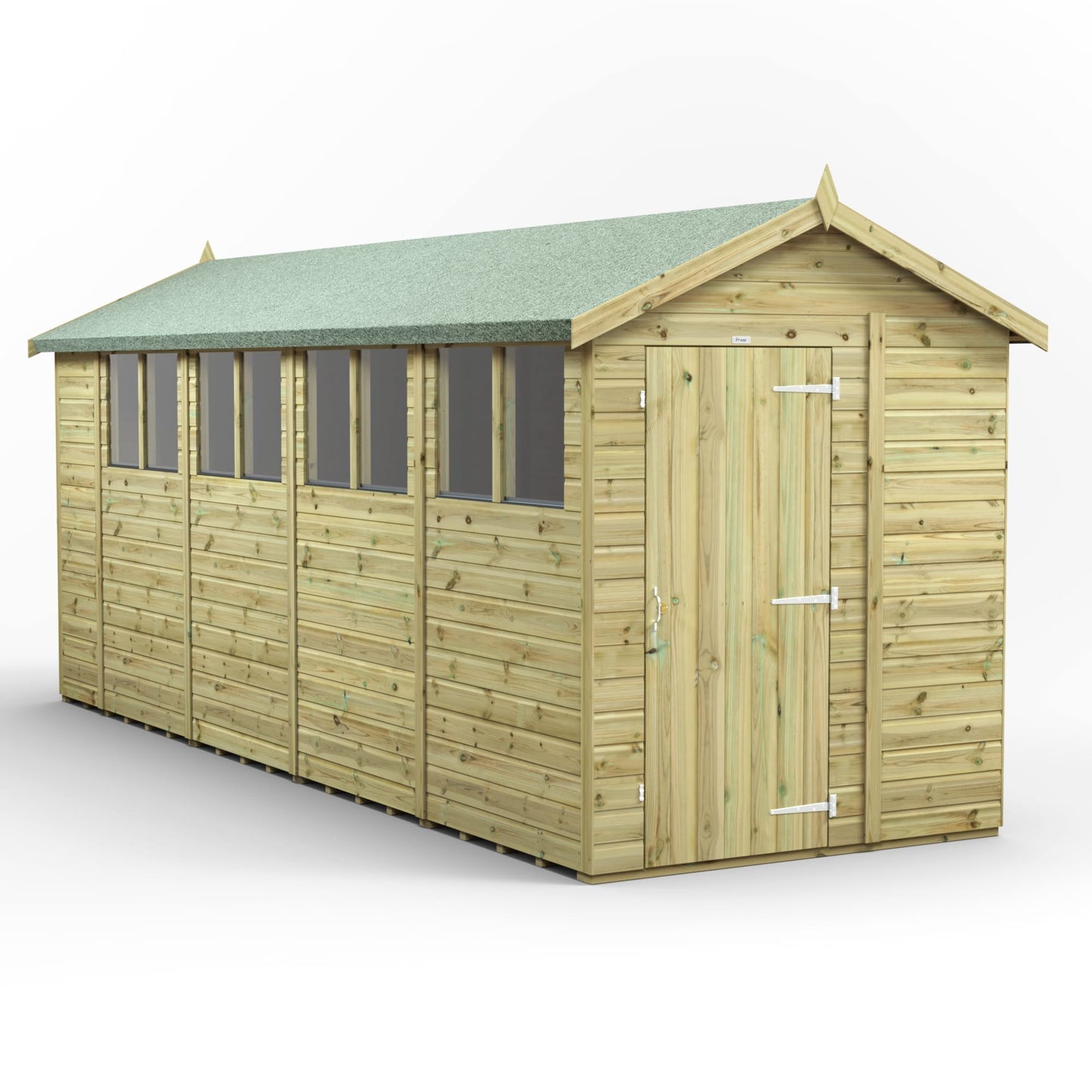 Premium Gartenhaus mit Satteldach