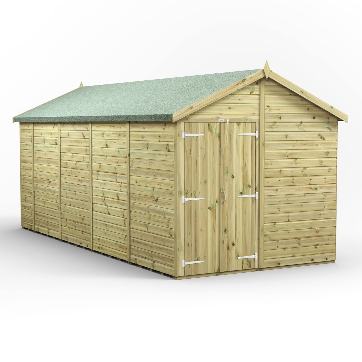 Premium Gartenhaus mit Satteldach