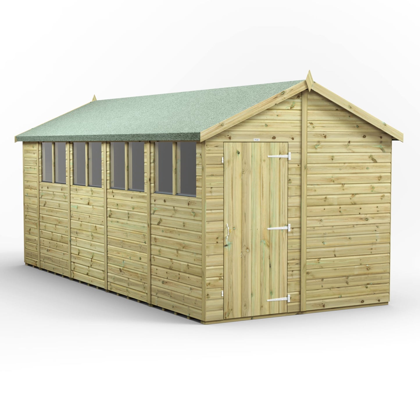 Premium Gartenhaus mit Satteldach