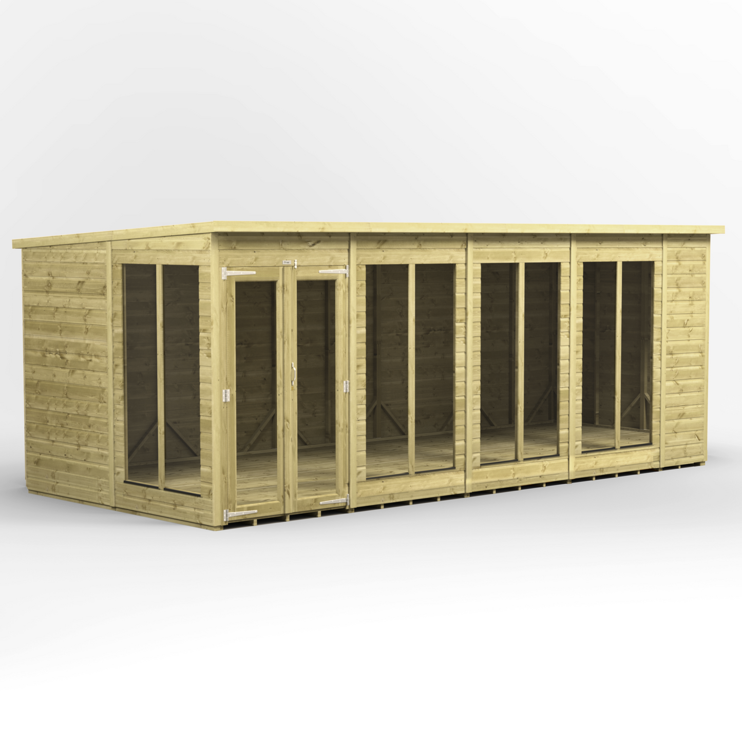 Premium Sommerhaus mit Pultdach