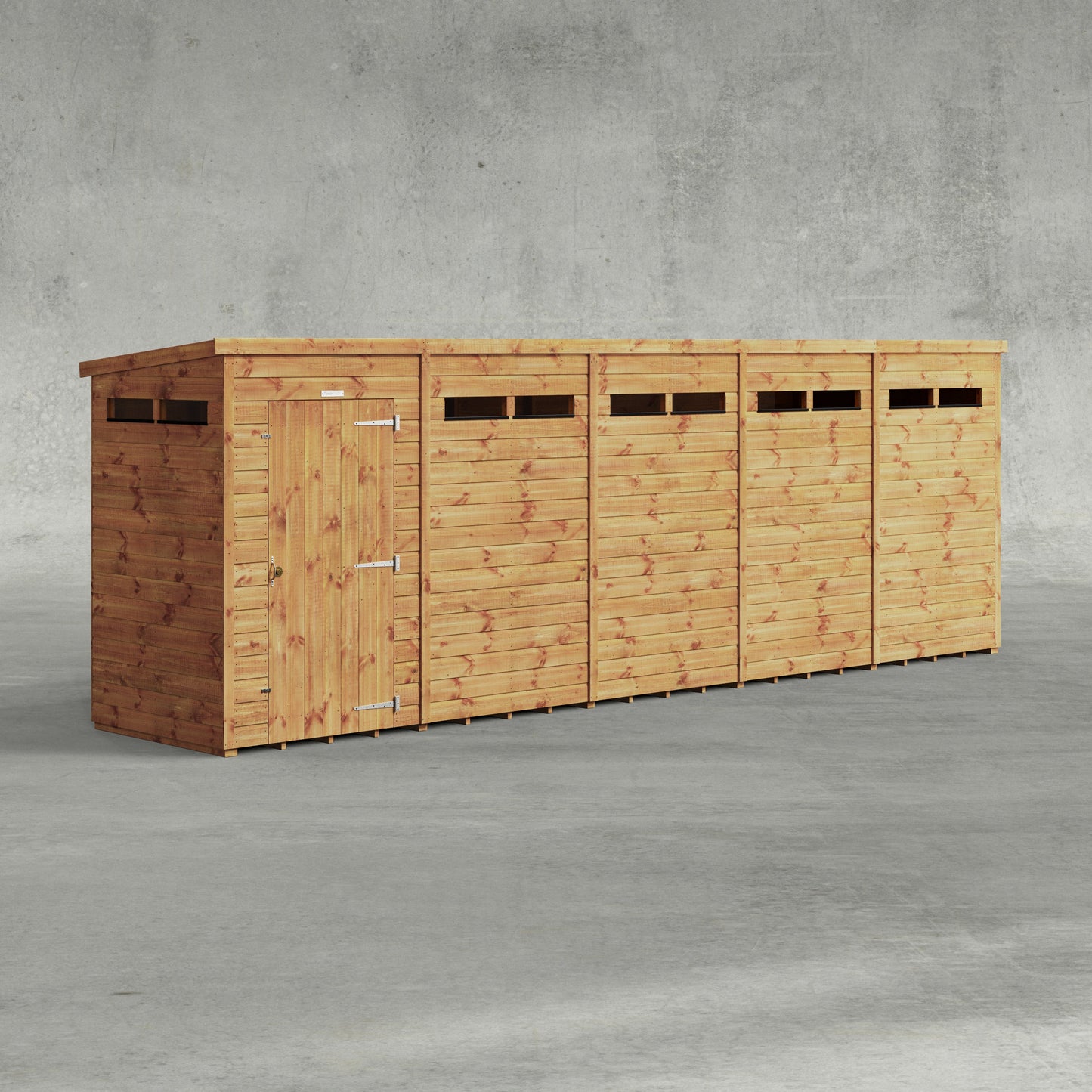 Pent Security Shed