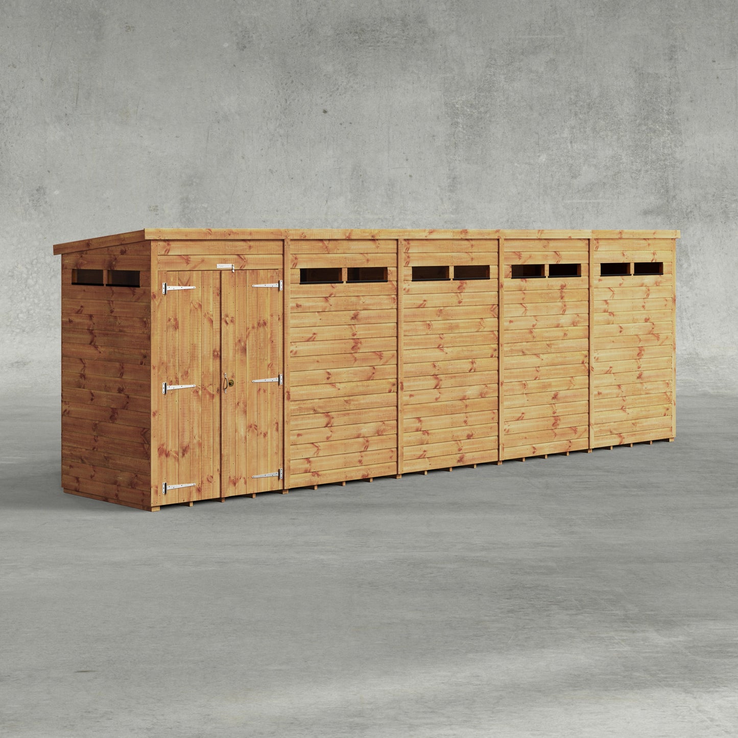 Pent Security Shed