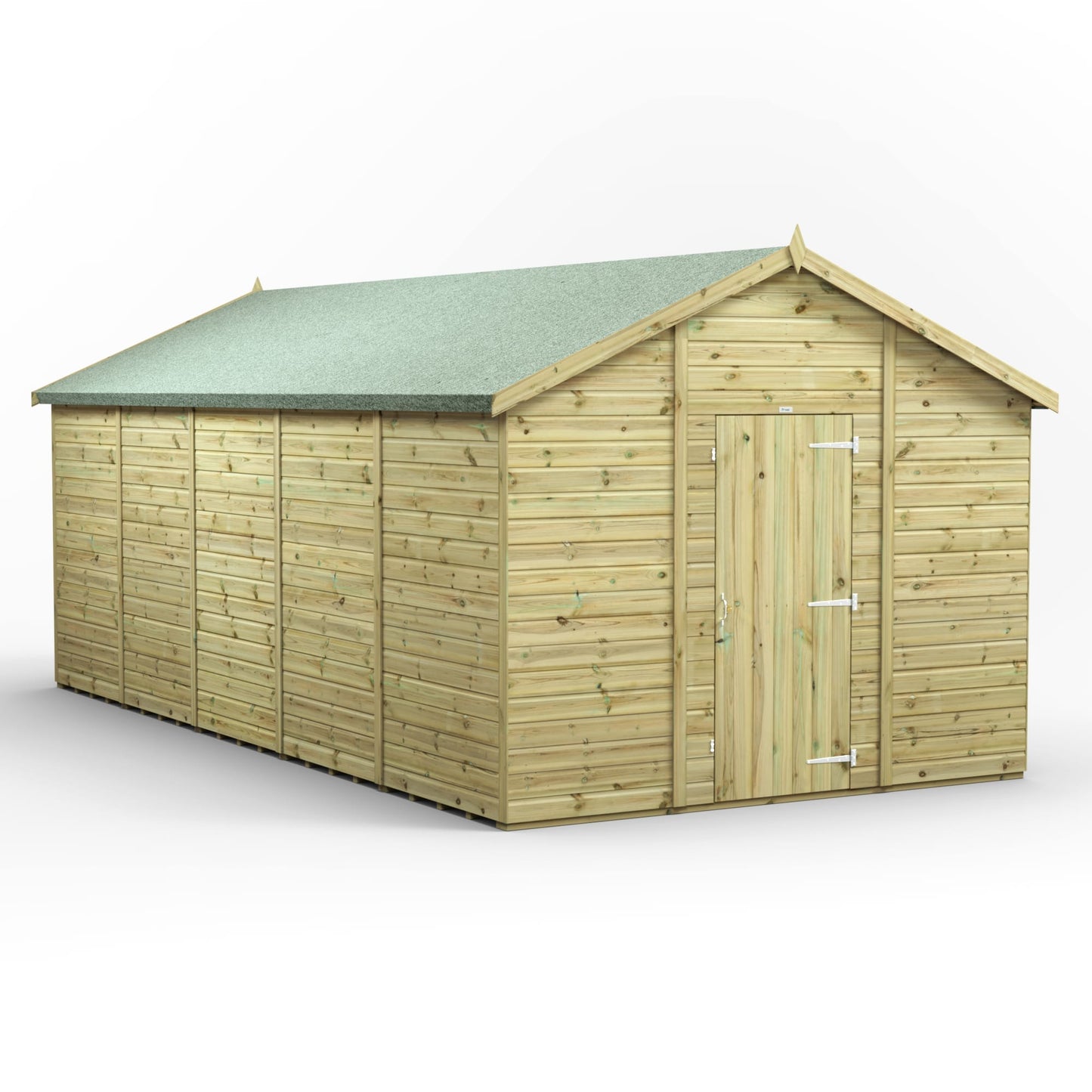 Premium Gartenhaus mit Satteldach