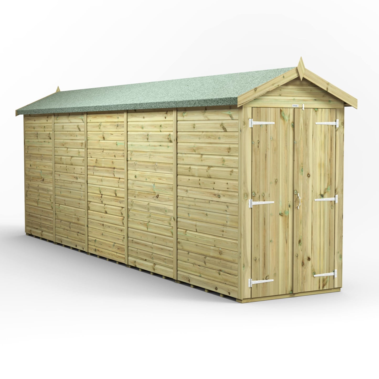 Premium Gartenhaus mit Satteldach