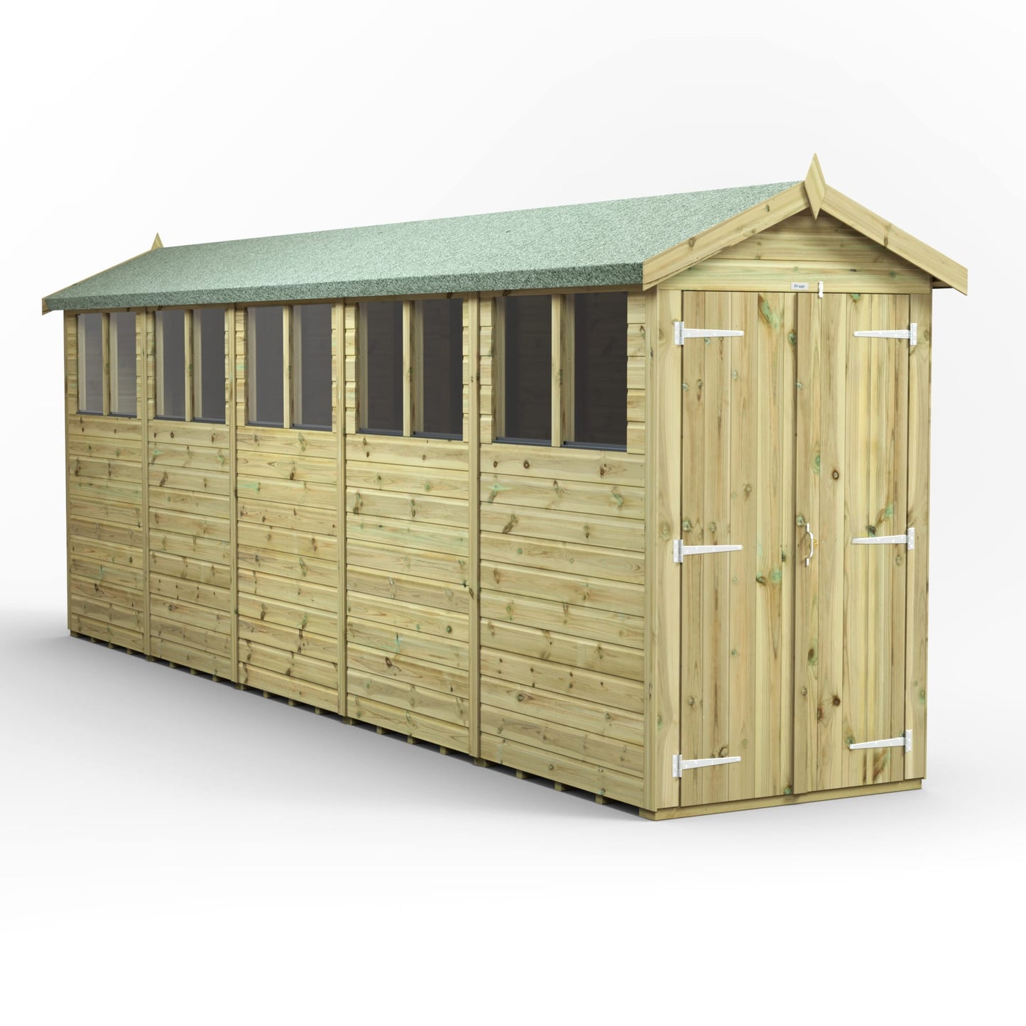 Premium Gartenhaus mit Satteldach